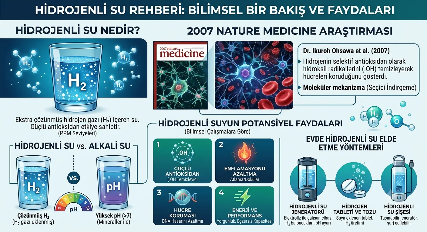 hidrojenli su